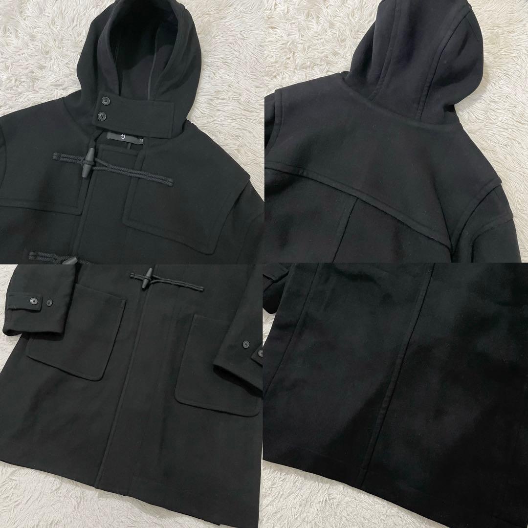 ✨美品✨21AW ユニクロ　+J ジルサンダー　ダッフルコート 黒　XXL