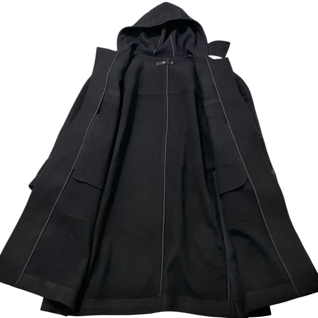 ✨美品✨21AW ユニクロ　+J ジルサンダー　ダッフルコート 黒　XXL