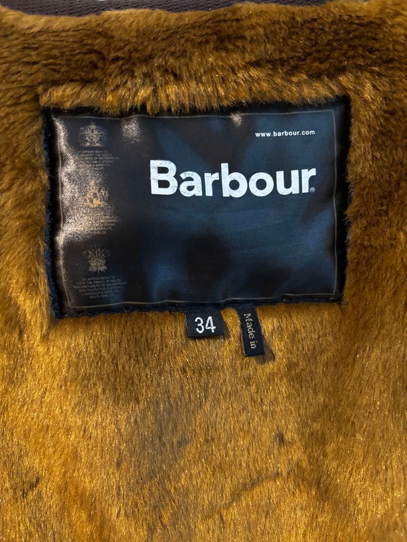 Barbour バブアー　ファーライナーベスト Framework 34