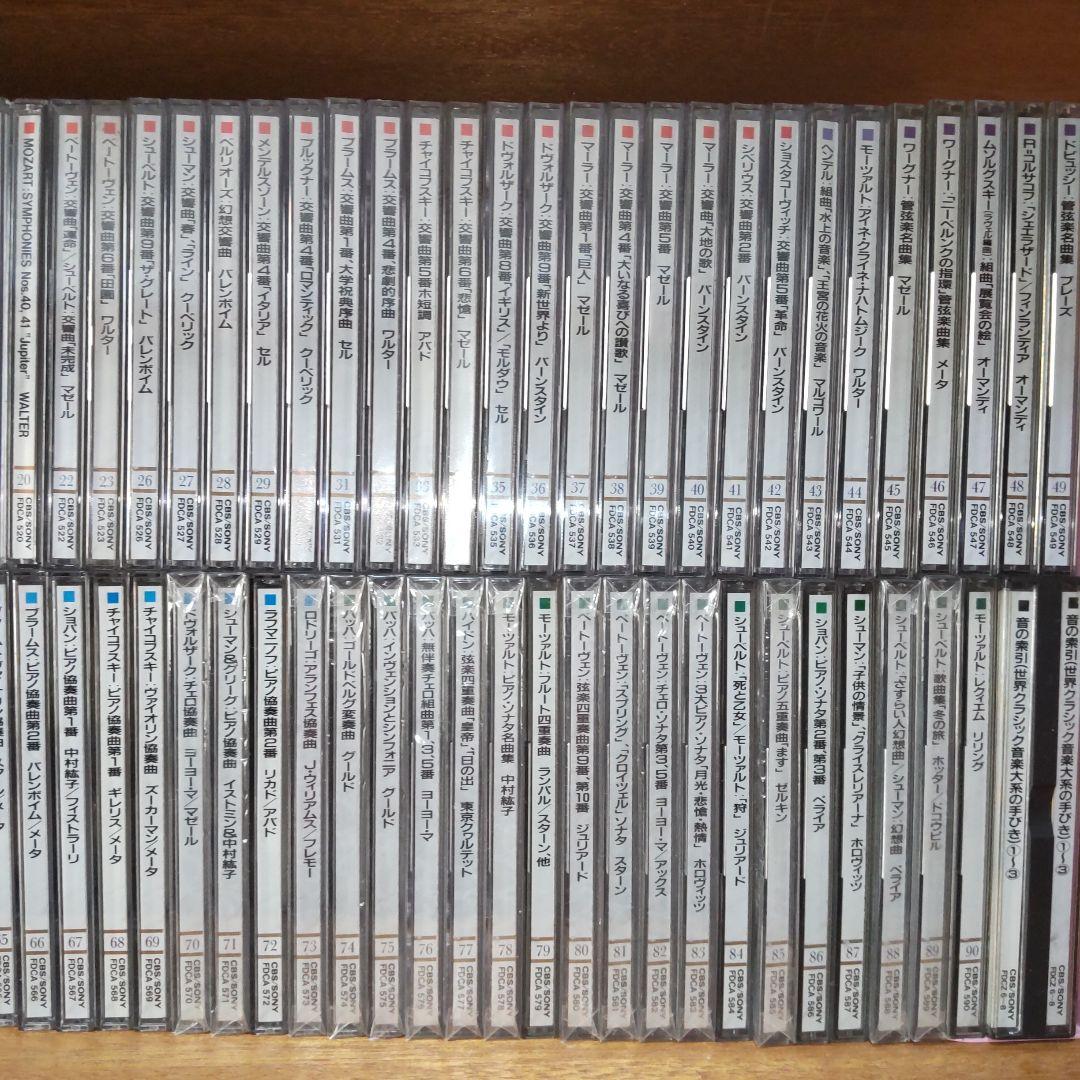 世界クラシック音楽大系全83巻(未開封15巻)
