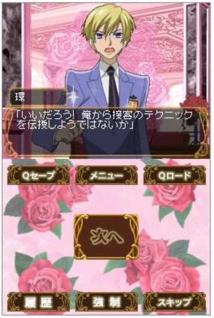 レア　フルボイス　桜蘭高校ホスト部 DS アイディアファクトリー　カセットソフト