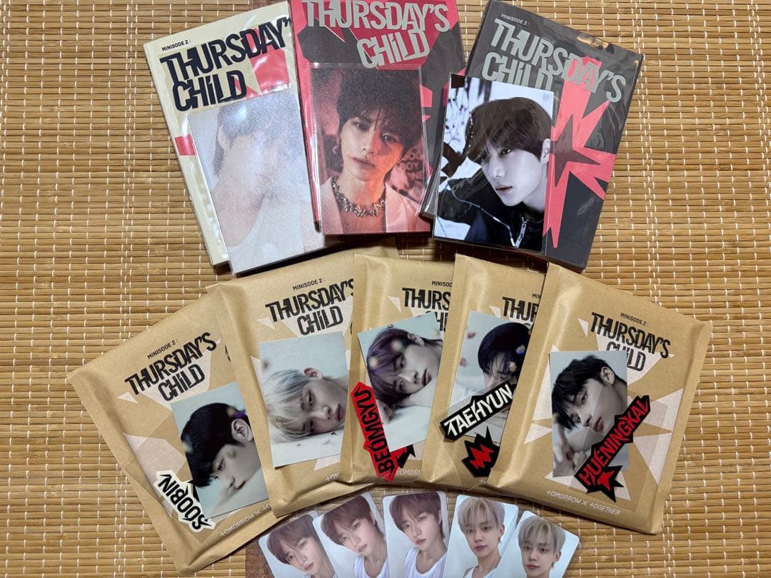 TOMORROW X TOGETHER txtアルバムまとめ売り