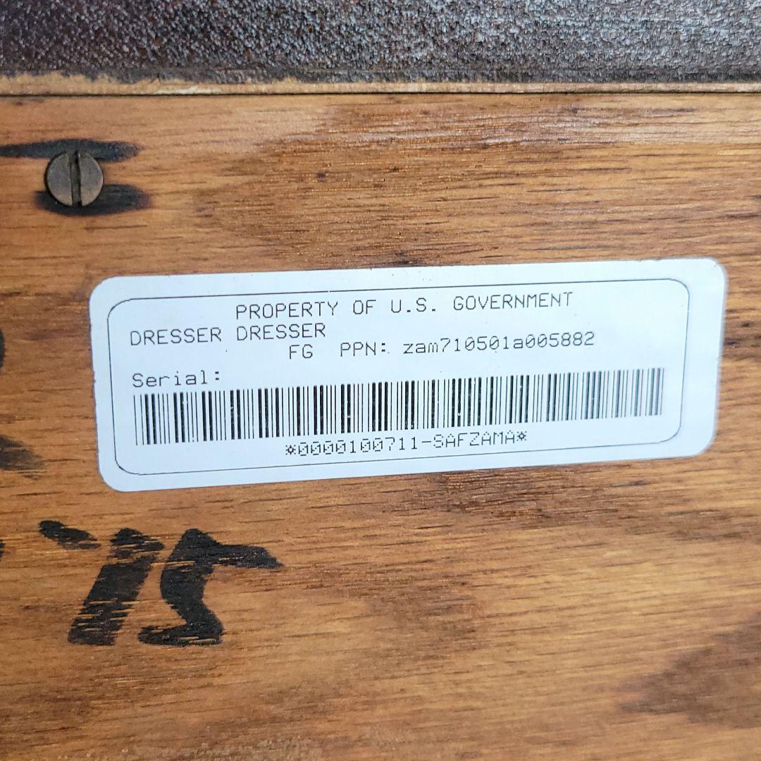 米軍基地 放出品？ 【アメリカ家具】ヴィンテージ チェスト ミリタリー家具