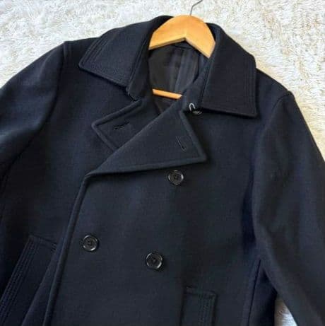 【極美品】 JOSEPH HOMME ピーコート ウール ジャケット ブラック