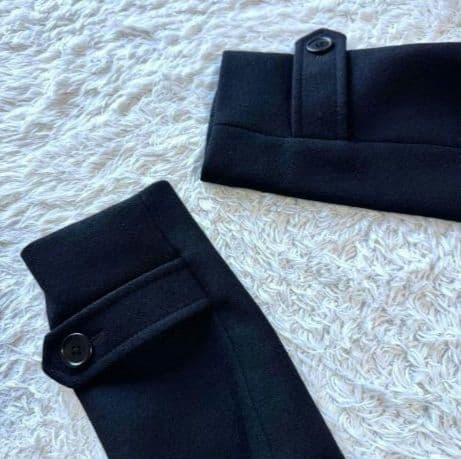 【極美品】 JOSEPH HOMME ピーコート ウール ジャケット ブラック