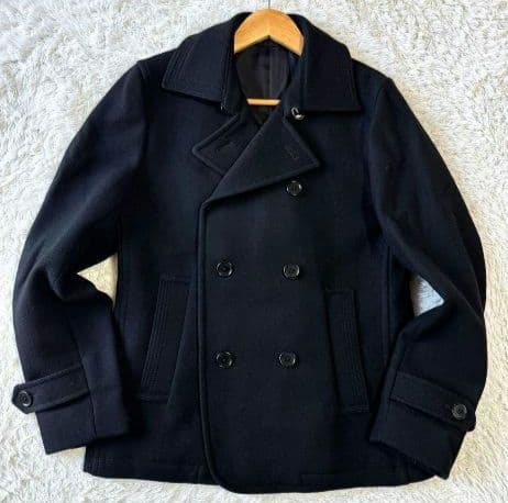 【極美品】 JOSEPH HOMME ピーコート ウール ジャケット ブラック