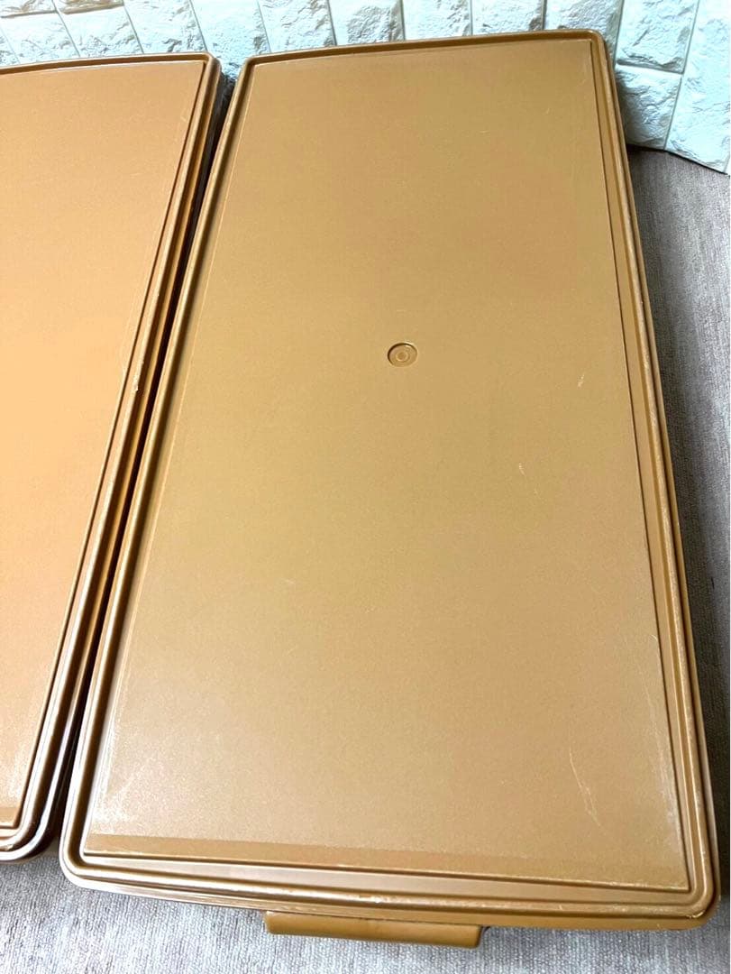 【タッパーウェア】衣類収納ケース　昭和レトロ tupperware