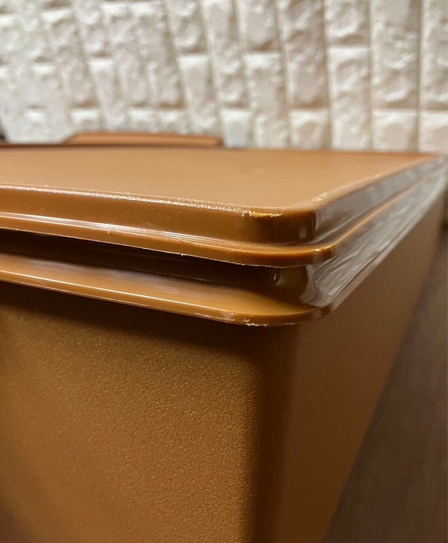 【タッパーウェア】衣類収納ケース　昭和レトロ tupperware