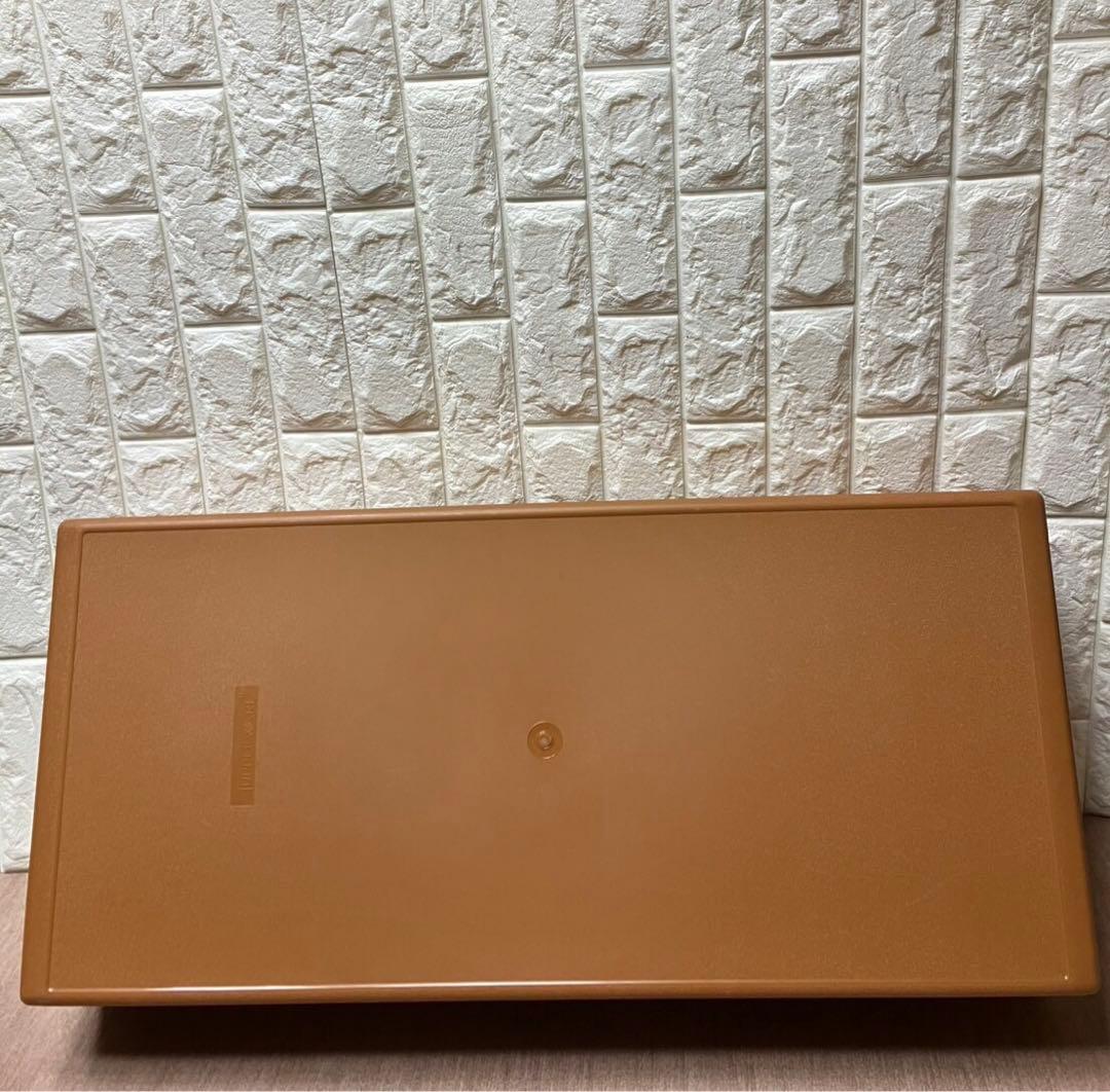 【タッパーウェア】衣類収納ケース　昭和レトロ tupperware