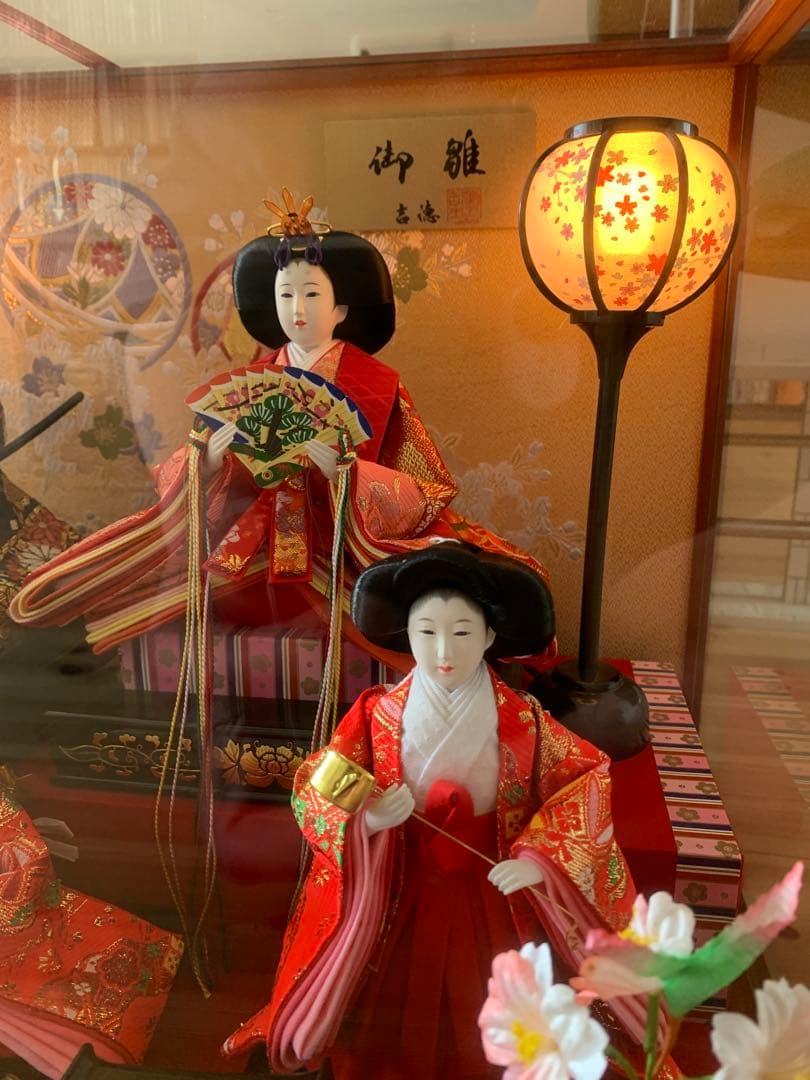 雛人形セット ひな祭り用 ケース入り
