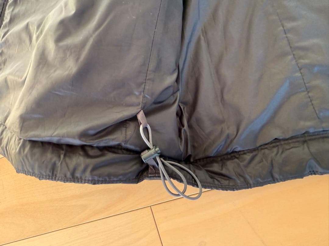 patagonia ブラック　キルティングダウンベスト