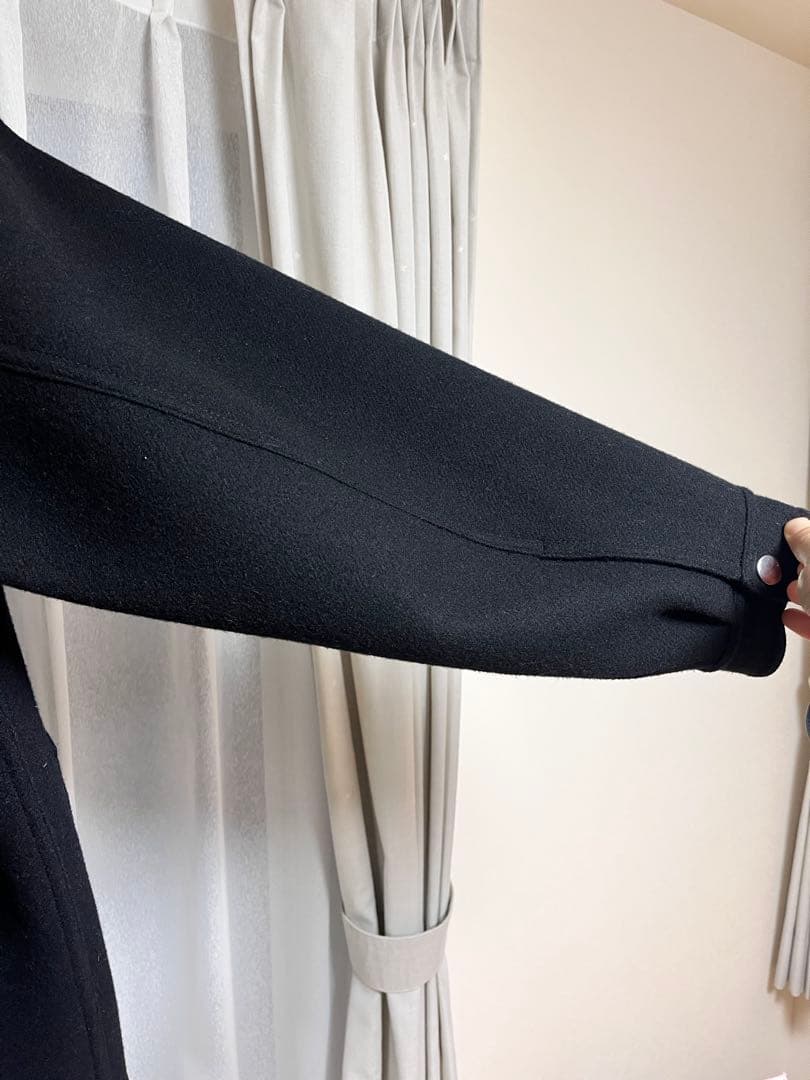 H BEAUTY&YOUTH ウールカシミヤ メルトンカバーオール