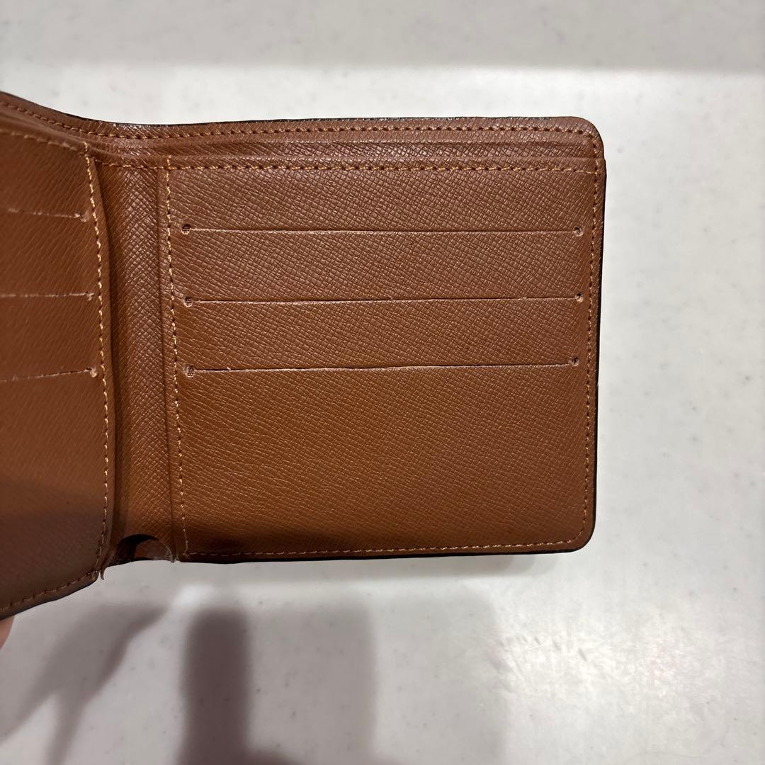キ*ん様 Louis Vuitton モノグラム 二つ折り財布