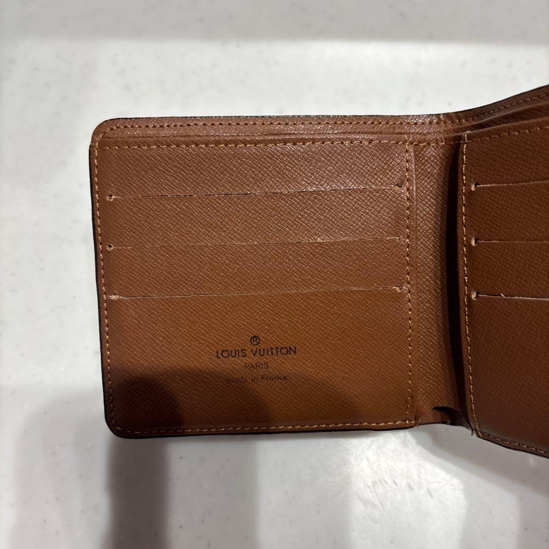 キ*ん様 Louis Vuitton モノグラム 二つ折り財布