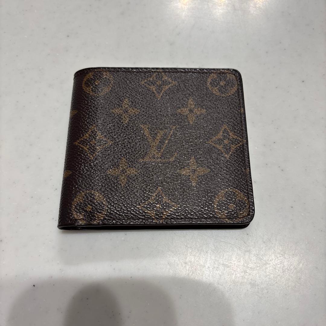キ*ん様 Louis Vuitton モノグラム 二つ折り財布