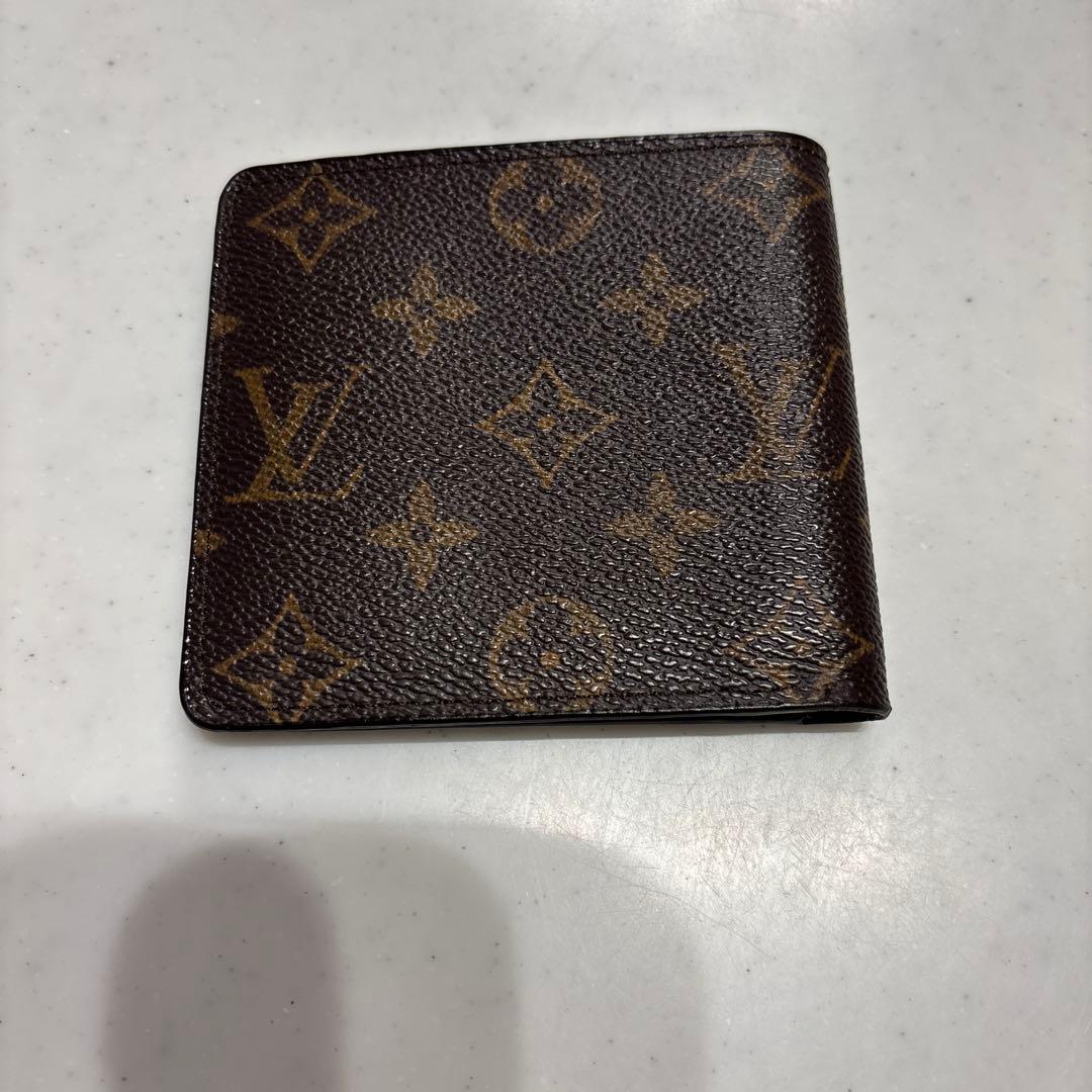 キ*ん様 Louis Vuitton モノグラム 二つ折り財布