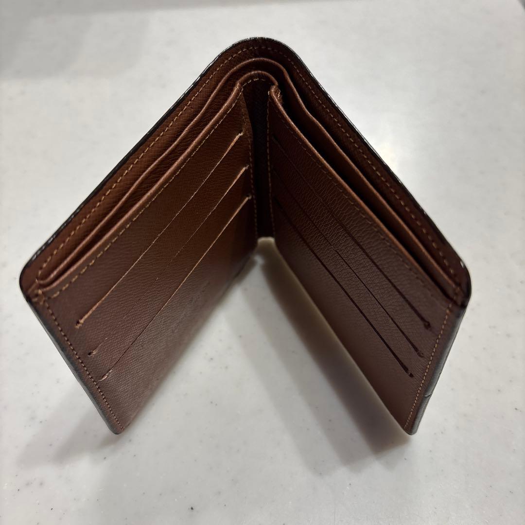 キ*ん様 Louis Vuitton モノグラム 二つ折り財布