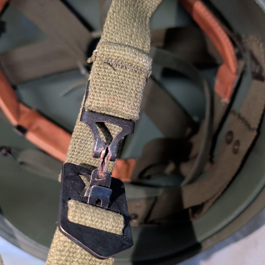 アメリカ軍　M1ヘルメット　二重構造　ナム戦装備　　重量1528g