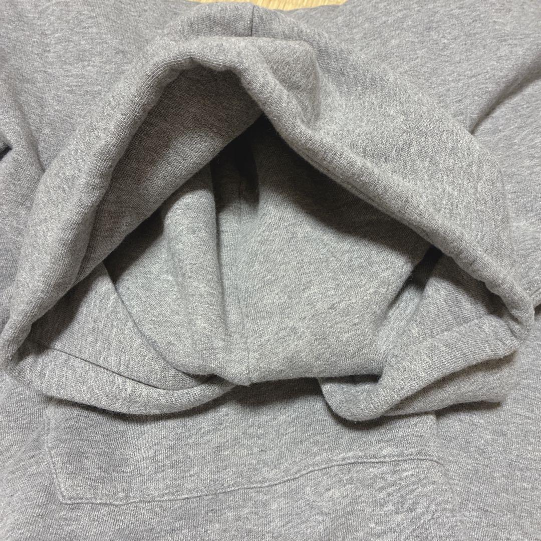 ラルフローレン　裏起毛　フードスウェットワンピース　グレー　大きいサイズ