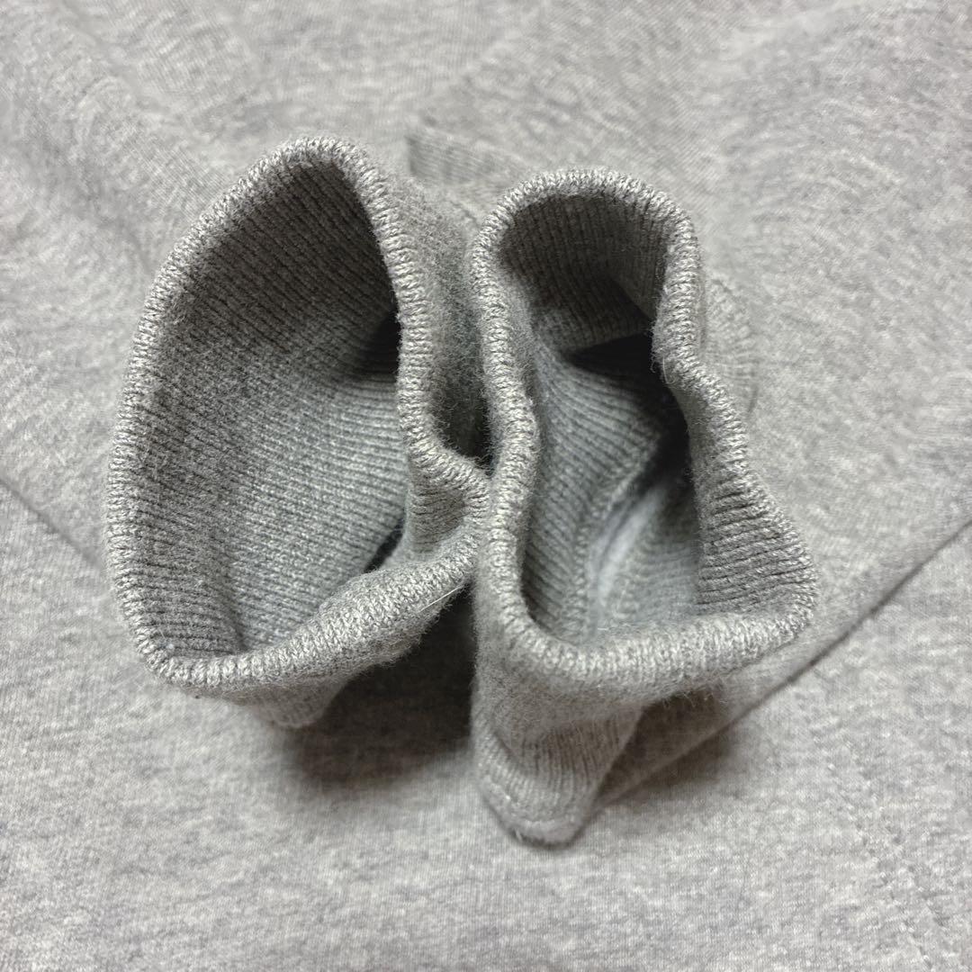 ラルフローレン　裏起毛　フードスウェットワンピース　グレー　大きいサイズ