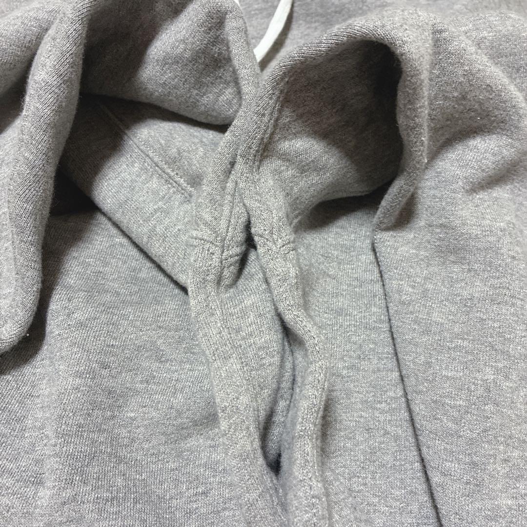 ラルフローレン　裏起毛　フードスウェットワンピース　グレー　大きいサイズ