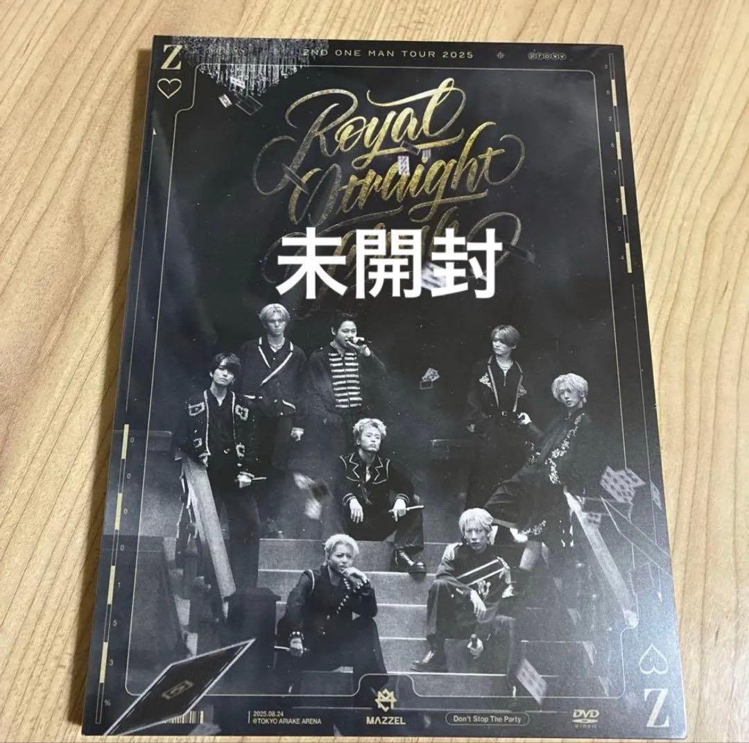 新品未開封　MAZZEL  Straight Flush DVD