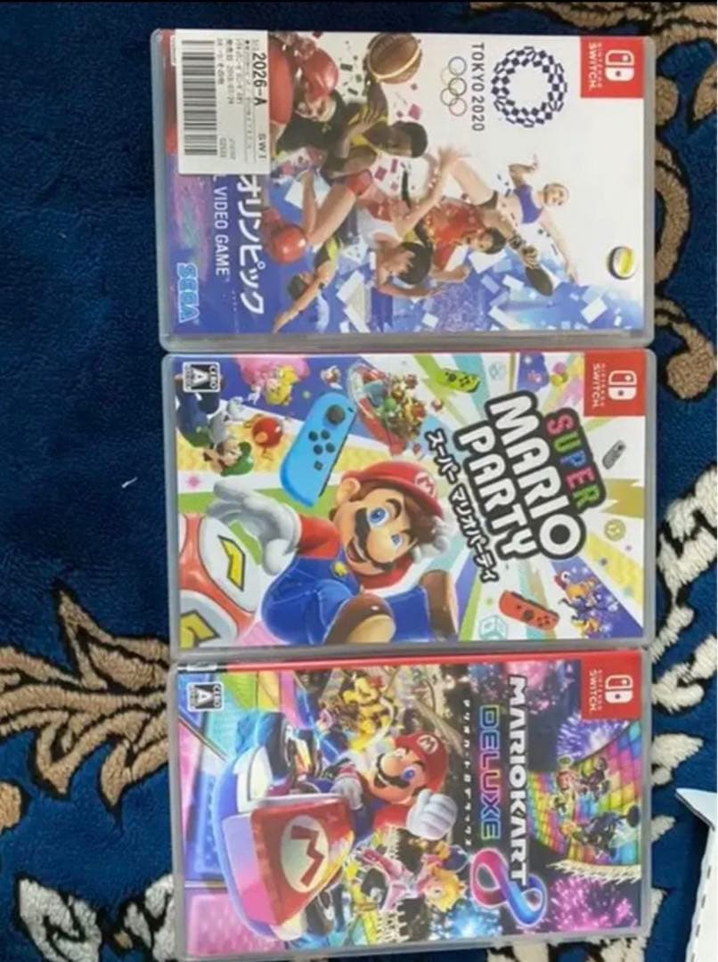 任天堂Switch ソフト、フィルムカバー、ケース付