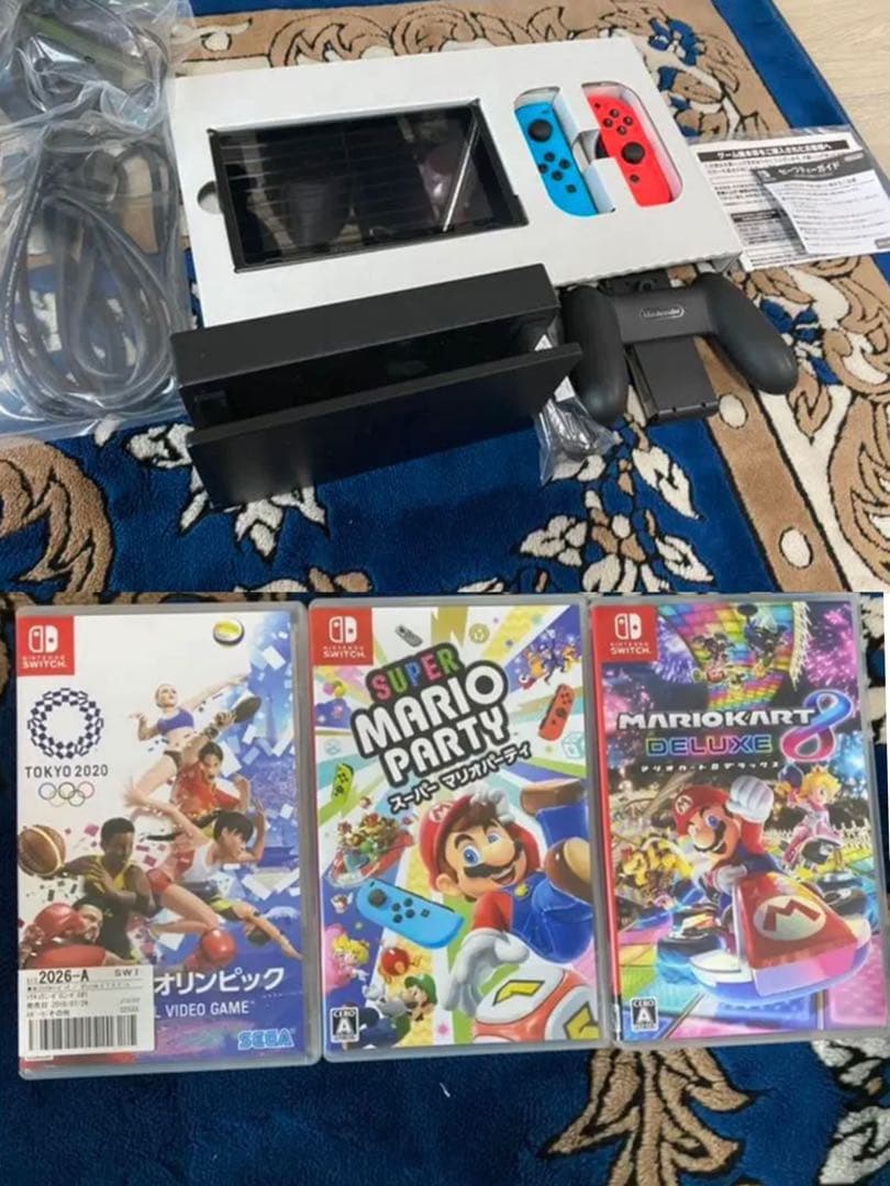 任天堂Switch ソフト、フィルムカバー、ケース付