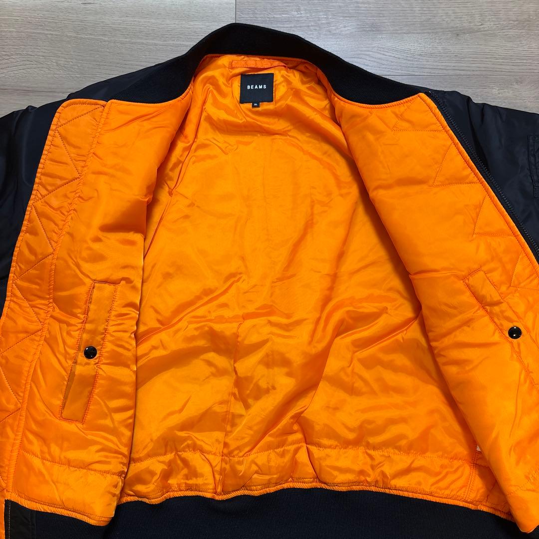 BEAMS リラックスフィット THERMOLITE(R) MA-1