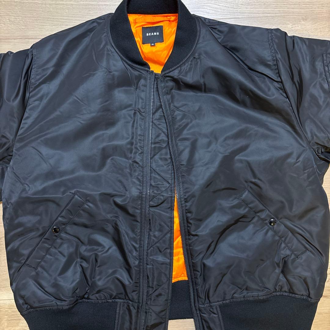 BEAMS リラックスフィット THERMOLITE(R) MA-1