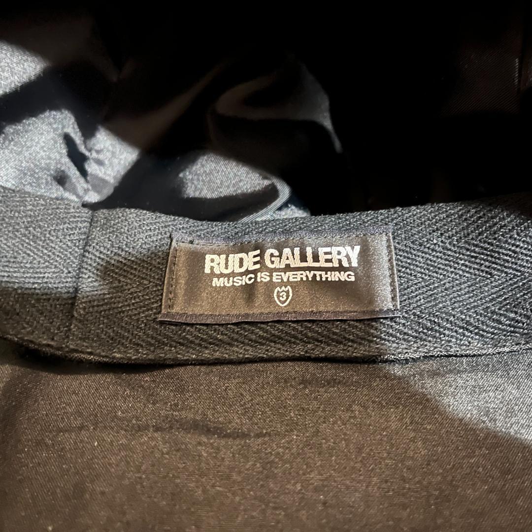 帽子 RUDE GALLERY HERRINGBONE CASQUETTE BLACK