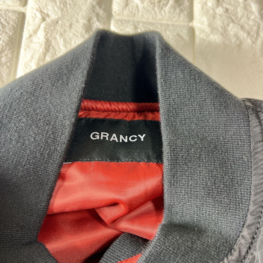 GRANCY ボリューム レイヤード デザイン MA-1 Sサイズ 黒／赤