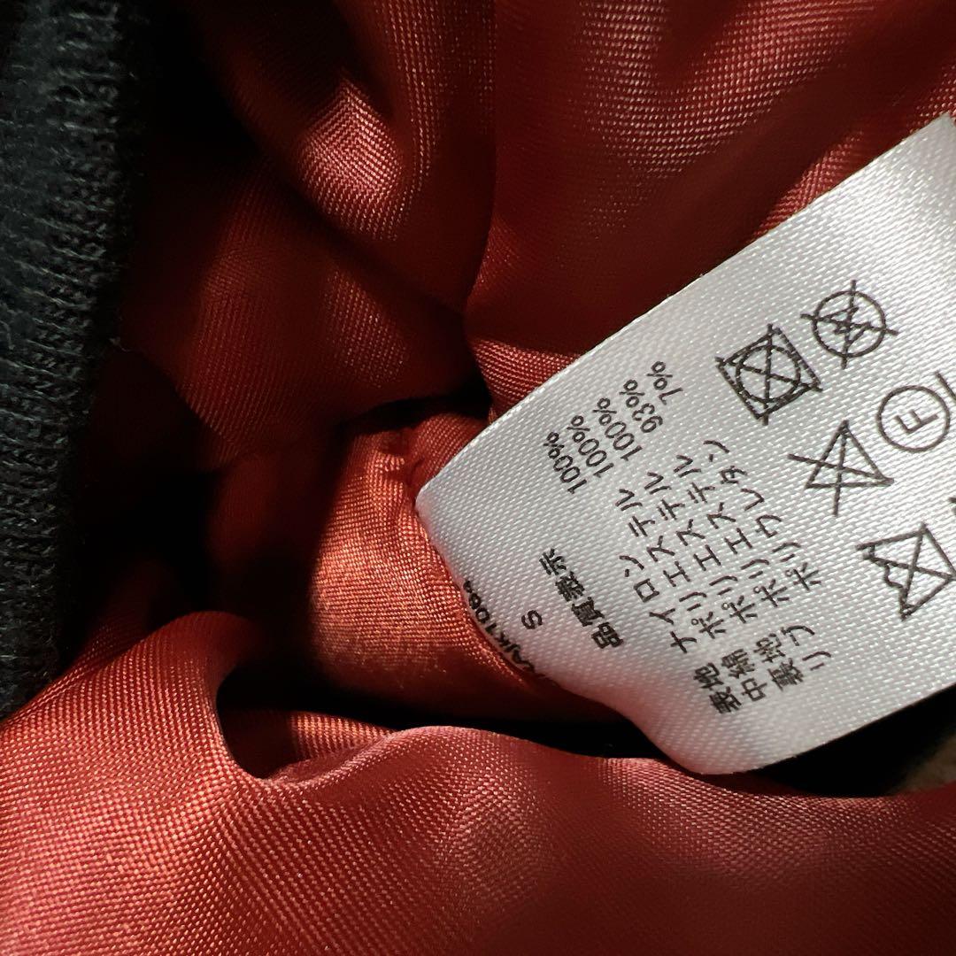 GRANCY ボリューム レイヤード デザイン MA-1 Sサイズ 黒／赤