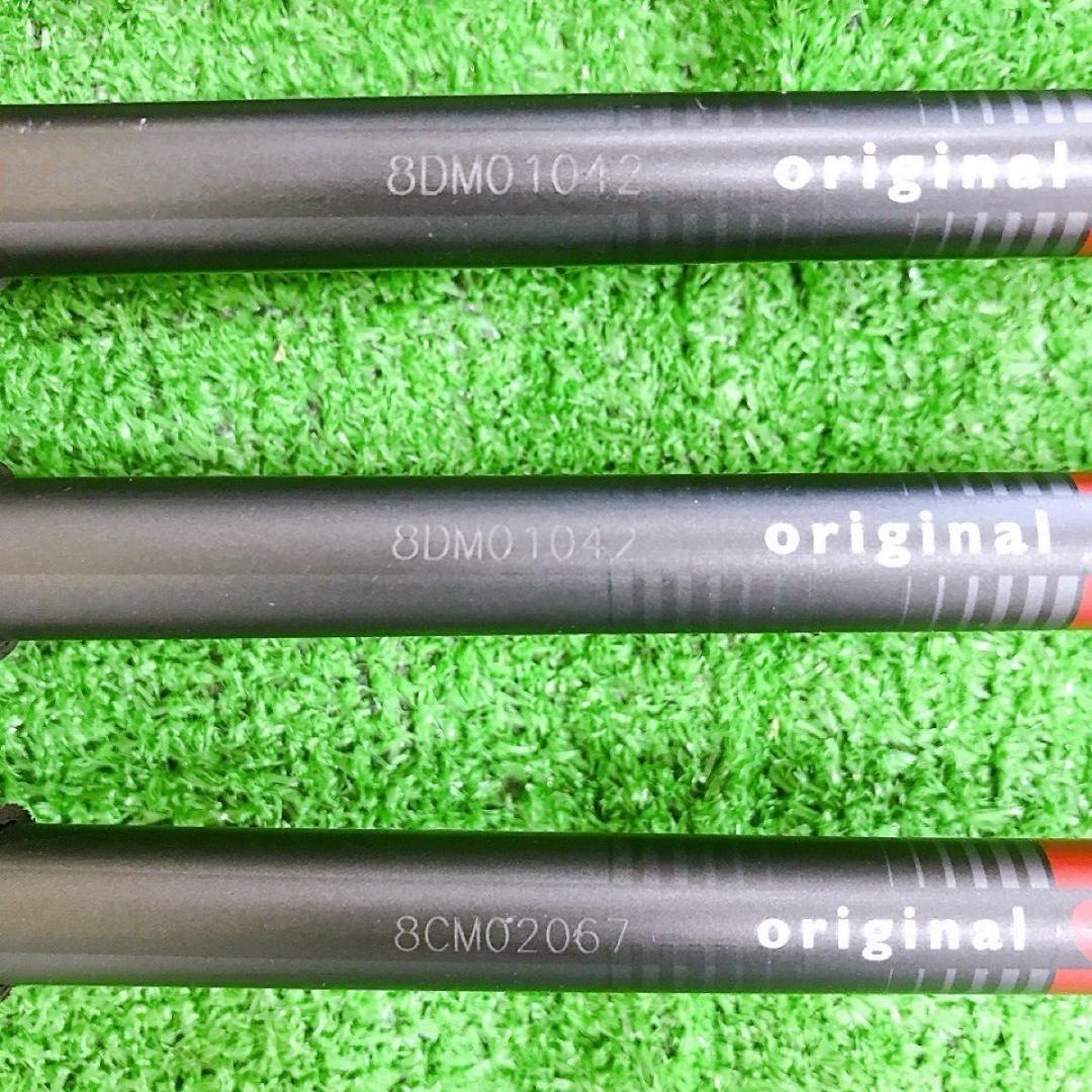 ツ84★プロギア赤エッグ 初代 PRGR egg PC-01 6本アイアンセット