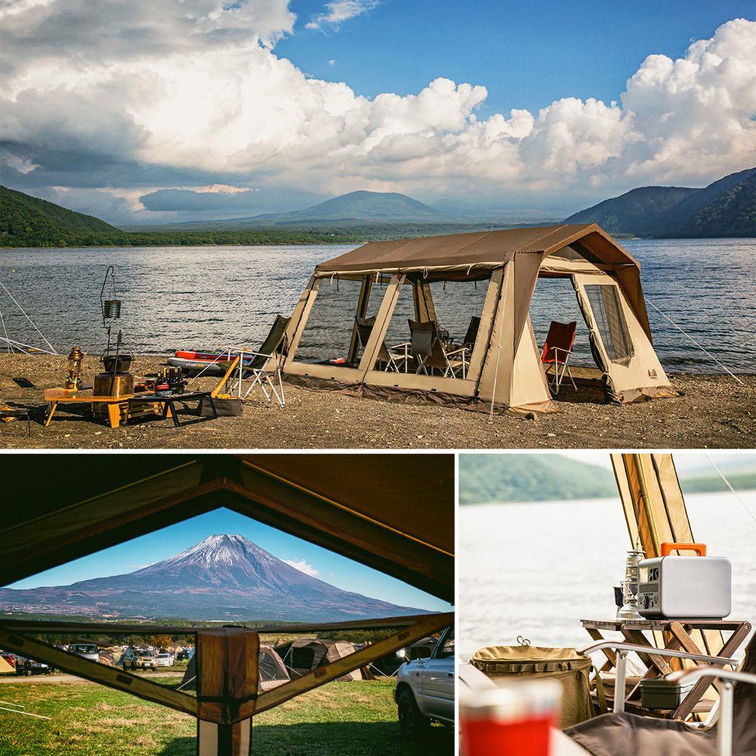 ogawaロッジシェルターⅡ　その1　幕