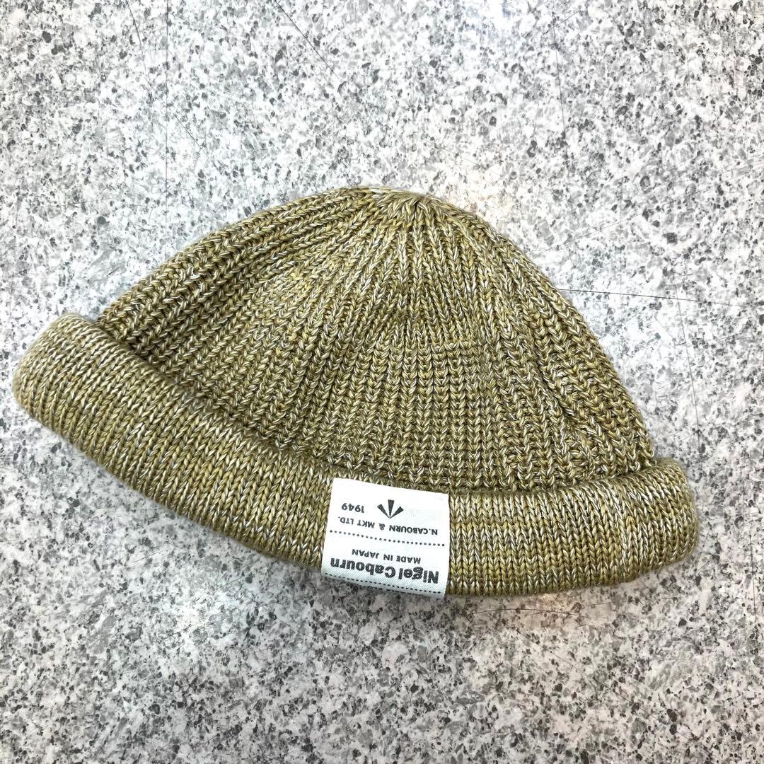 NIGEL CABOURN ナイジェルケーボン ビーニー　コットン
