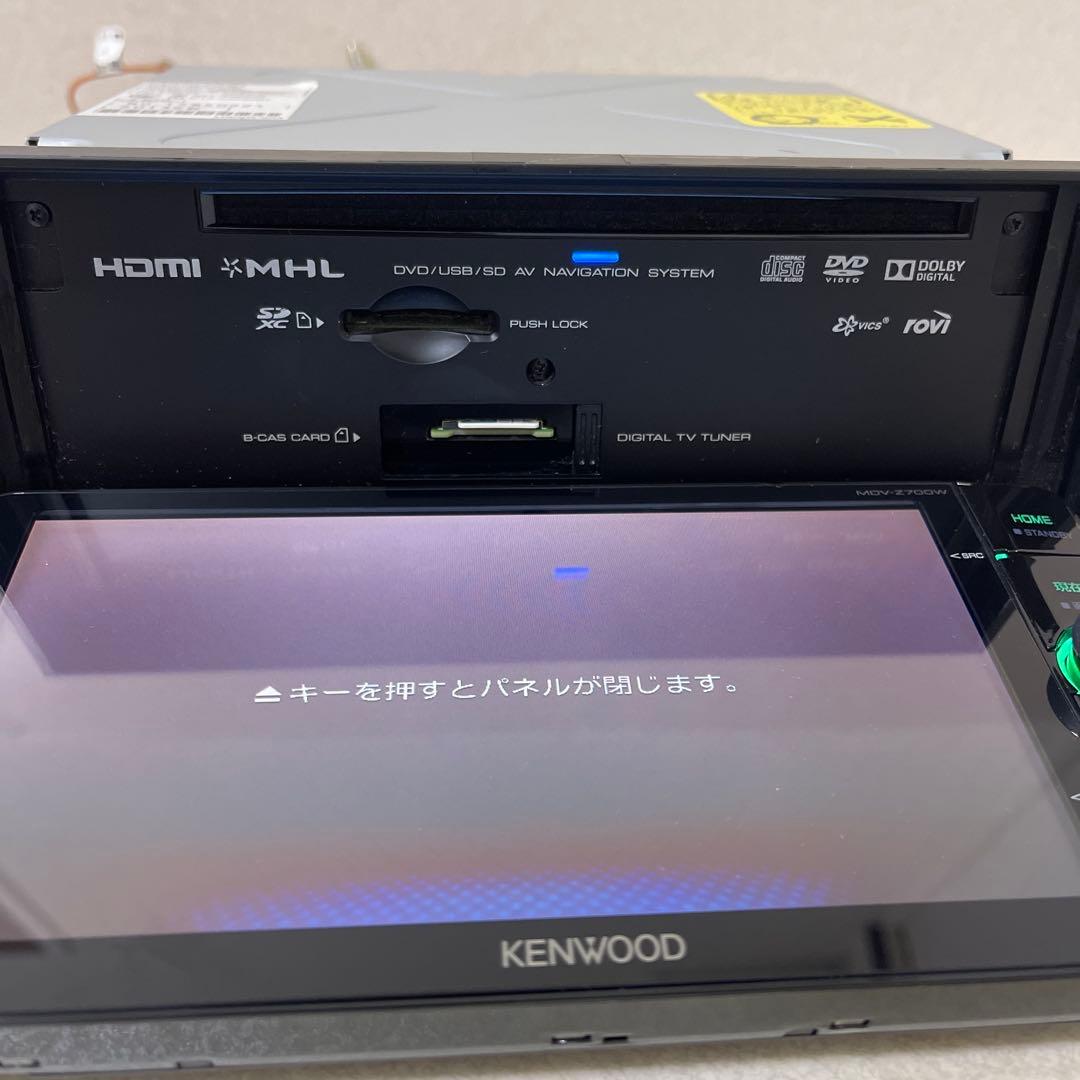 ケンウッドカーナビゲーションシステム MDV-Z700W 地図データ:2012