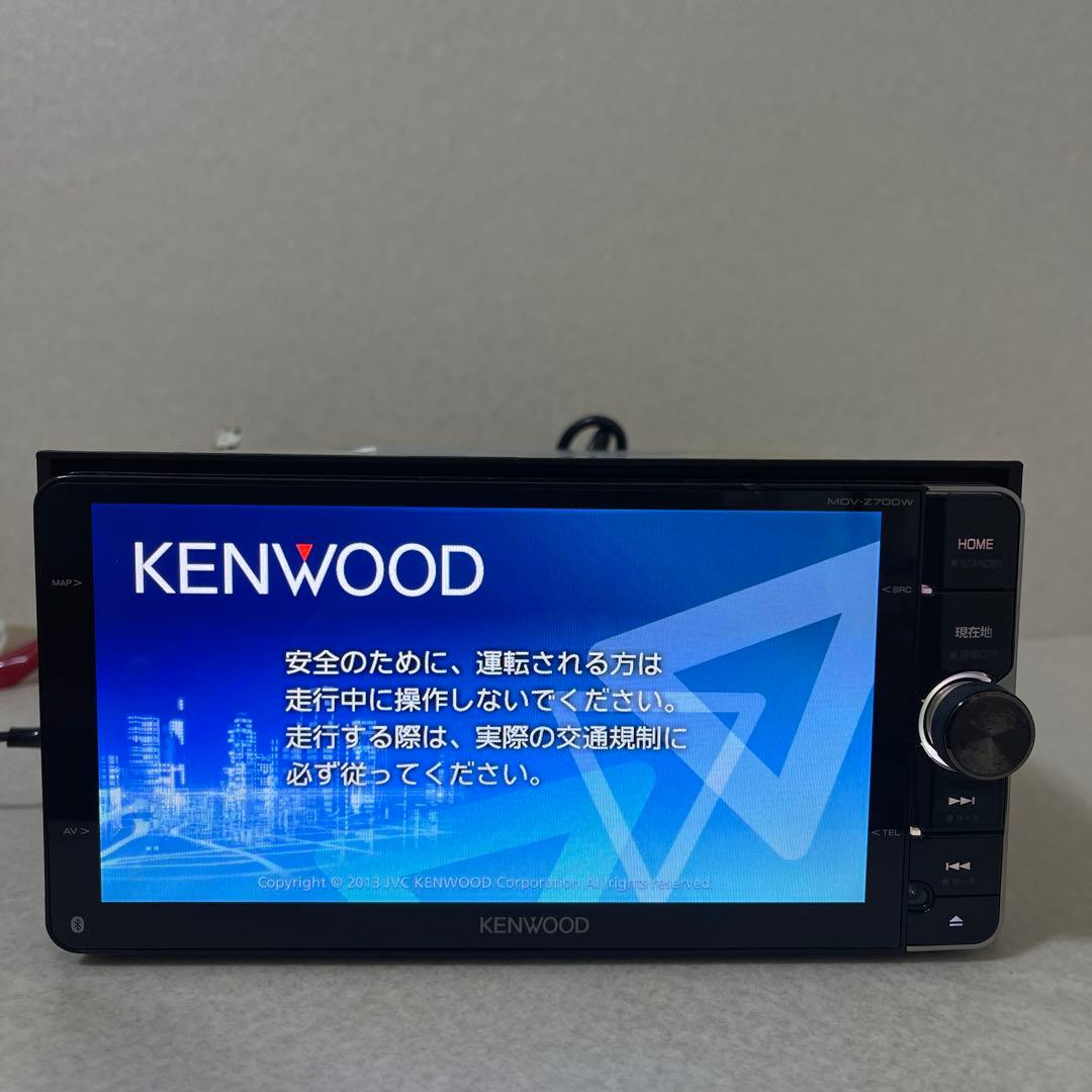 ケンウッドカーナビゲーションシステム MDV-Z700W 地図データ:2012
