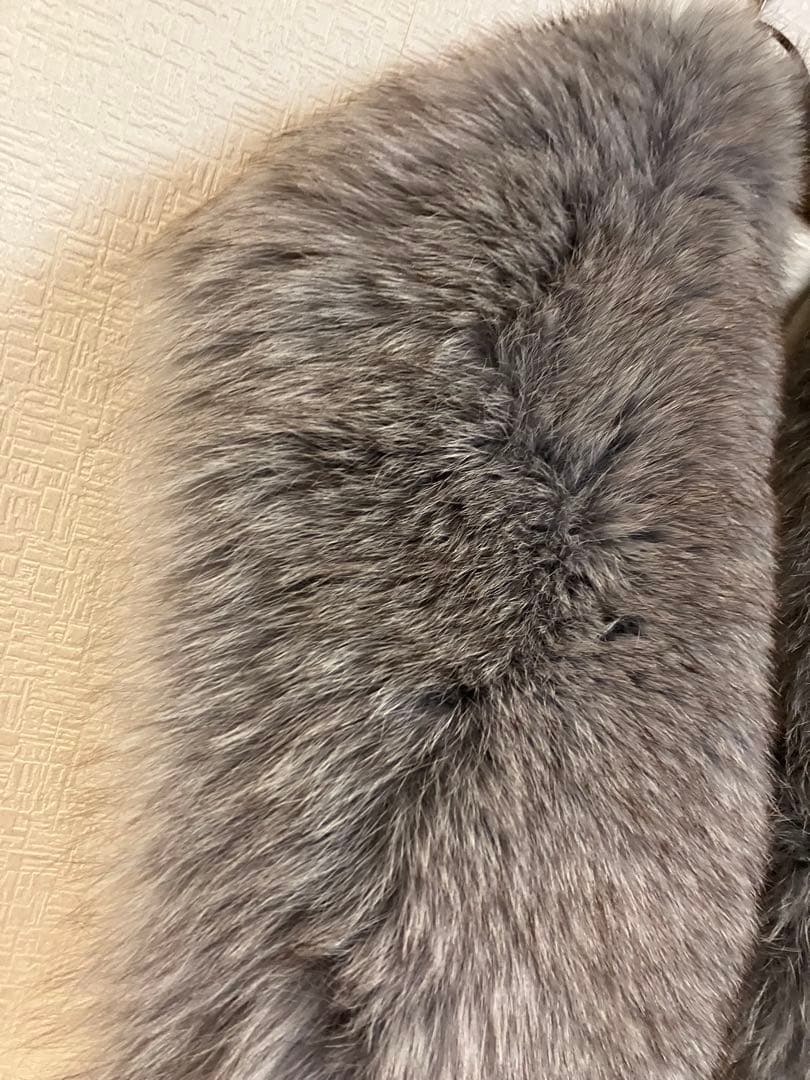 ★値下げOK★ beau bel fur ストール　ショール　成人式　狐　ファー