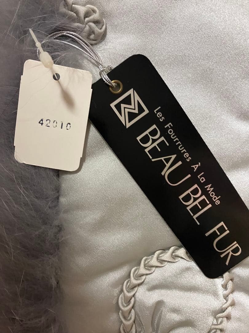 ★値下げOK★ beau bel fur ストール　ショール　成人式　狐　ファー