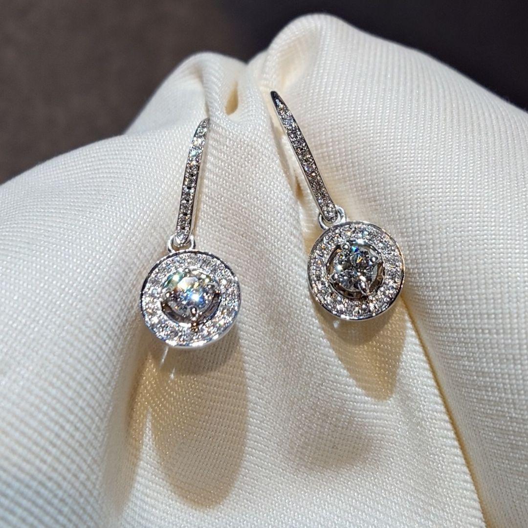 フォーエバーマーク センターオブマイユニバース ピアス ダイヤモンド プラチナ