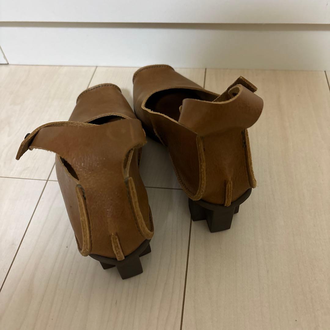 papoさま専用♪ ☆ほぼ未使用☆ トリッペンブラウンレザーシューズ