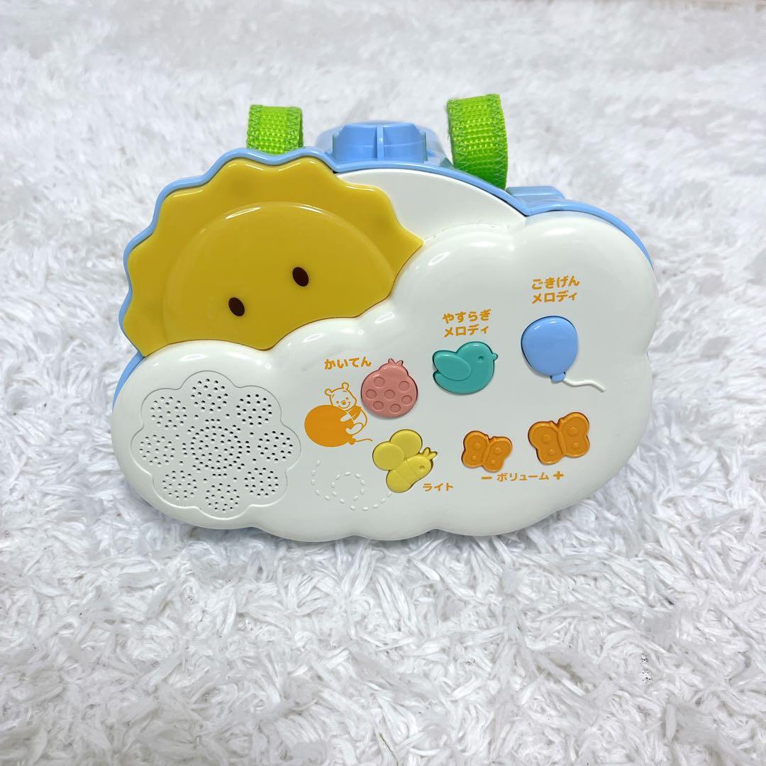 くまのプーさん えらべる回転6WAYジムにへんしんメリー プーメリー 付属品完備