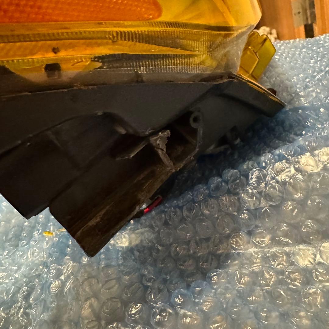 プリウス 30 純正 加工品 3連 イカリング付 前期 LED ヘッドライト