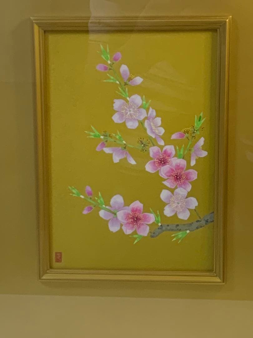 小田部　正邦　桃花