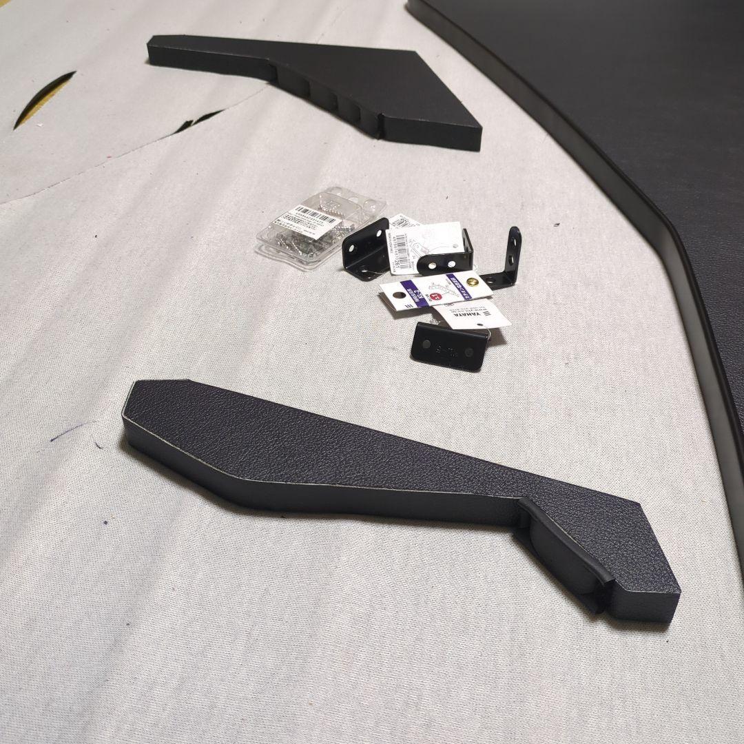 【ケンユー♪】フロントテーブル【ブラックレザー】