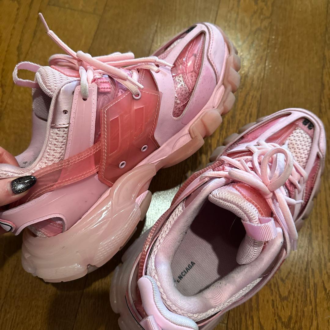 BALENCIAGA ピンク スニーカー 38