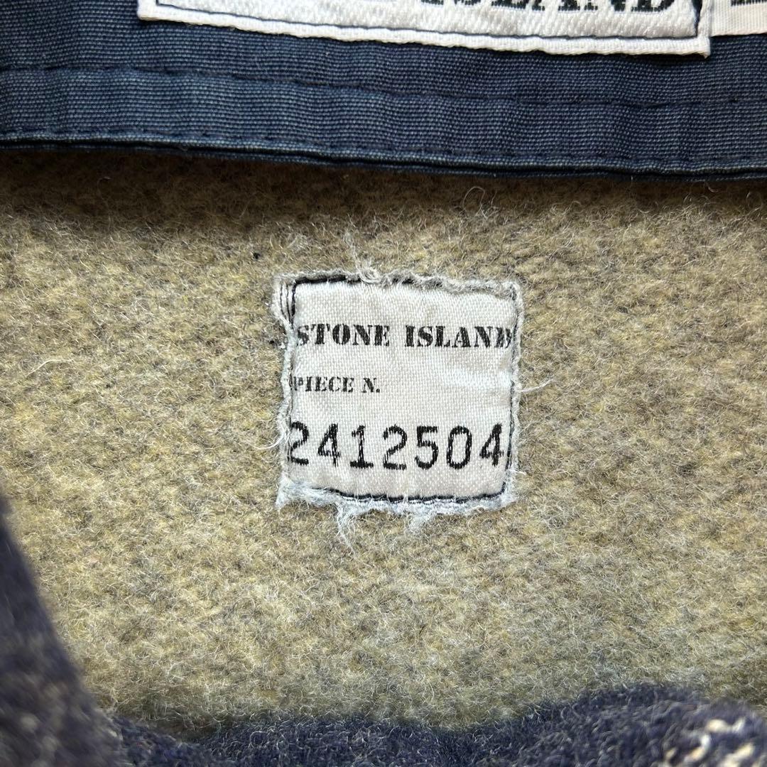 94AW　ストーンアイランド　ダッフルコート　グリーンエッジ　ネイビー　M　名作