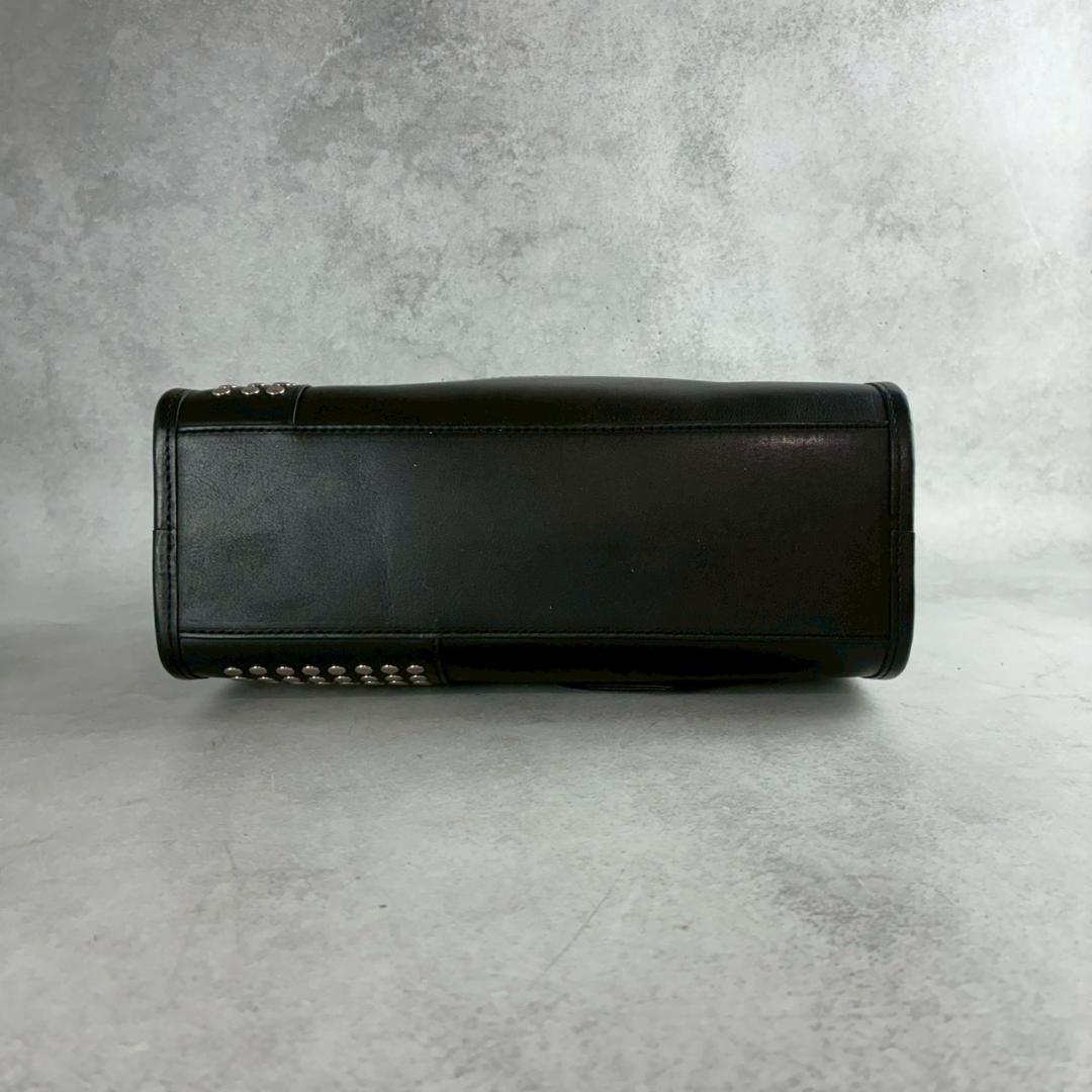 美品　ヒステリックグラマー　スタッズ　レザー　2wayボストン　ショルダーバック