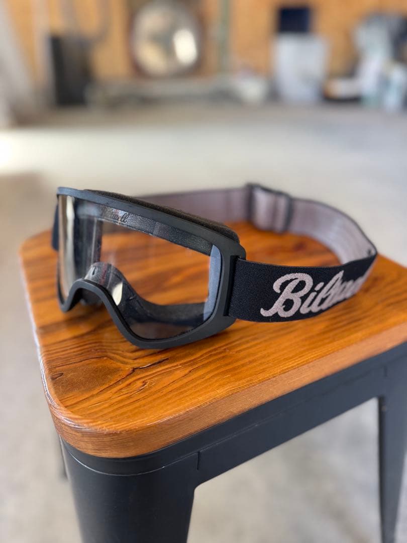 Biltwell ビルドウェル ブラック ゴーグル 試着のみ